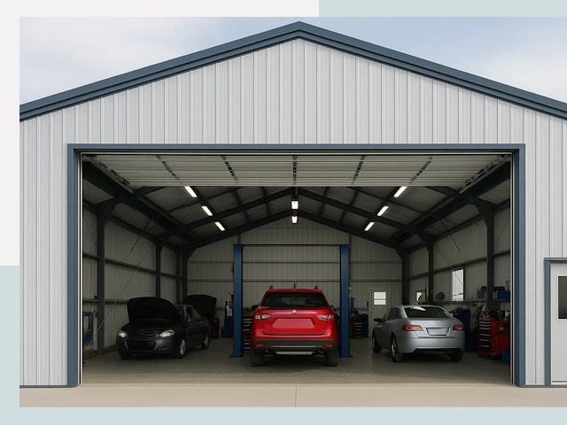 Ангары из сэндвич панелей от 608 руб. в Топки