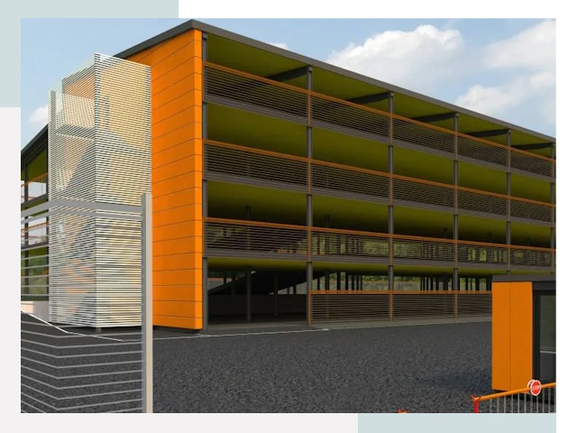 Многоуровневые паркинги в Топках