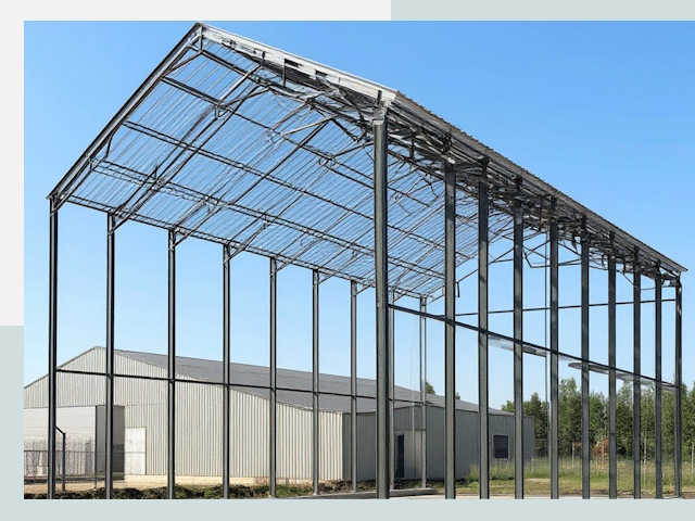 Прямо стенные ангары от СтальСтрой-Тпк по цене 608 руб.