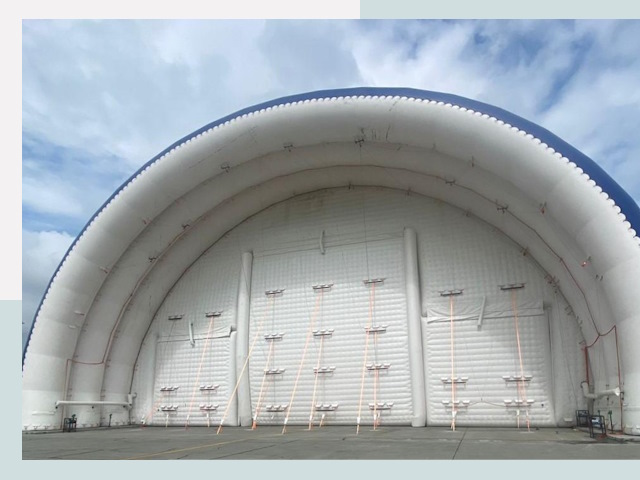 Пневмокаркасные ангары от СтальСтрой-Тпк по цене от 608 руб.