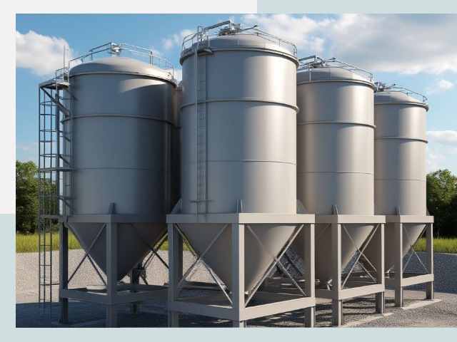 Металлические силосы от СтальСтрой-Тпк по цене 608 руб.