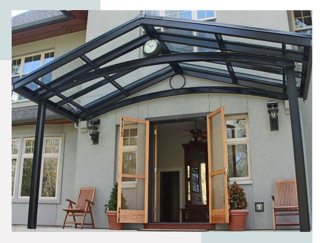 Козырьки металлические в Топках