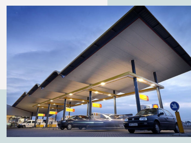 Навесы для АЗС в Топки от 608 руб. - Защита и комфорт