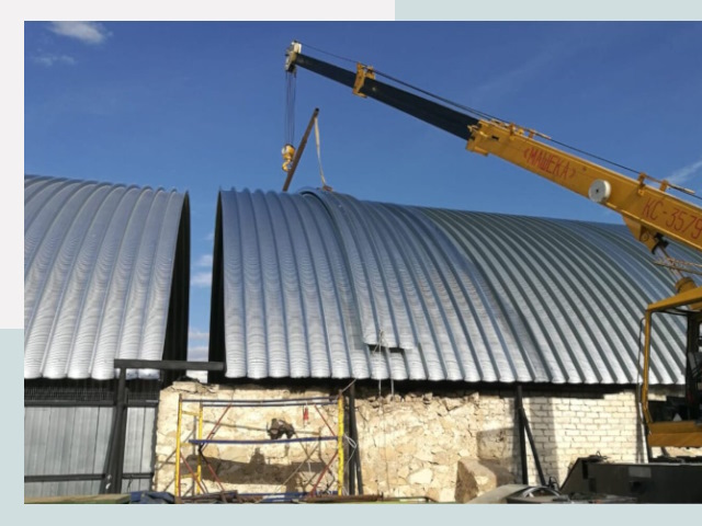 Реконструкция ангаров в Топках от 608 руб.