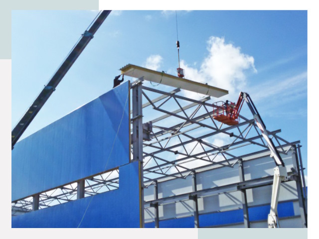 Монтаж сэндвич-панелей в Топках