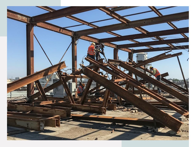 Демонтаж металлоконструкций в Топках от 608 руб.