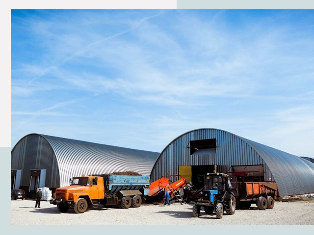 Ангары для спецтехники в Топках